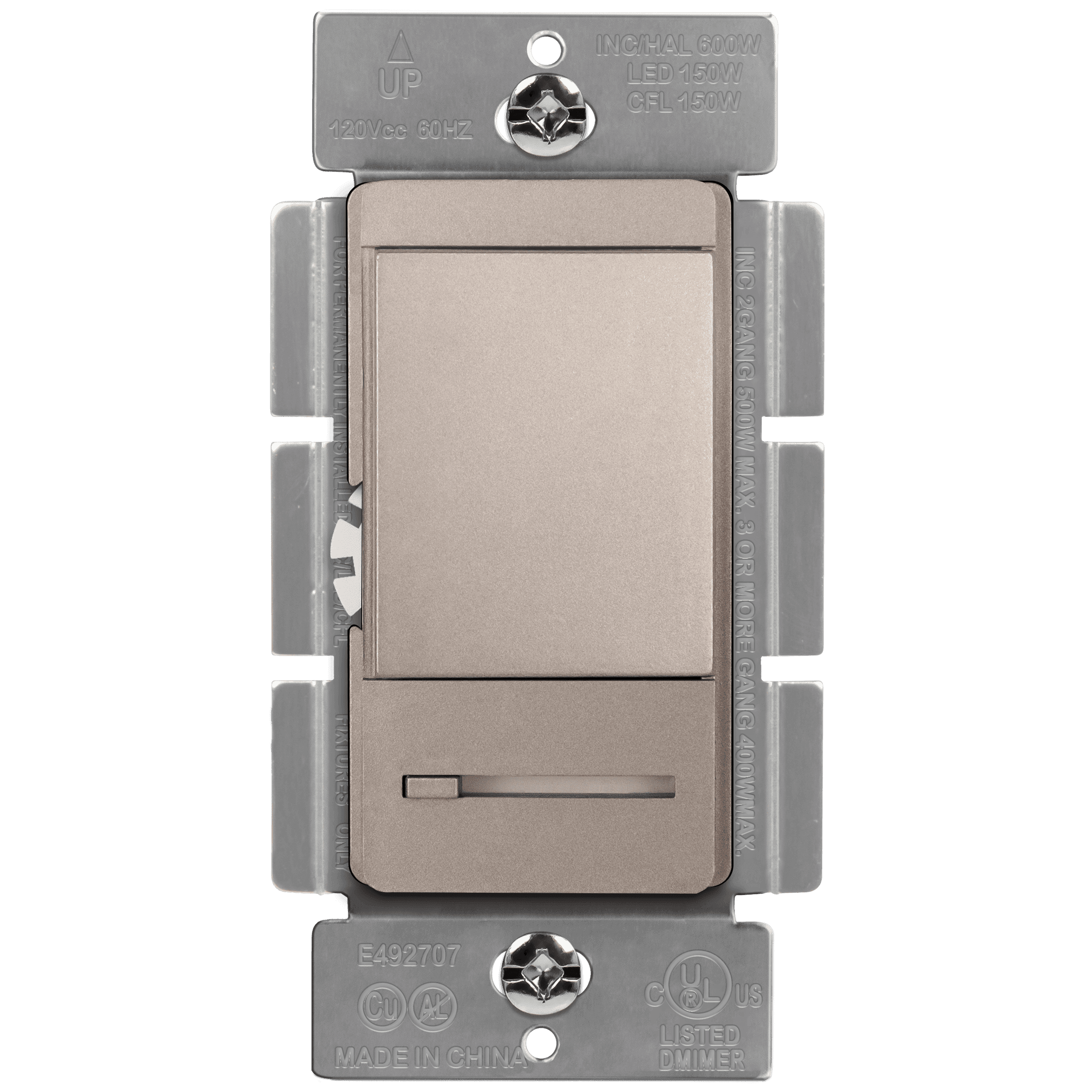 LED, CFL, Incandescent, Halogen Dimmer Switch 55300-NK